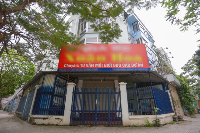 Khủng hoảng vì đại dịch, loạt công ty BĐS ở Hà Nội cửa đóng, then cài - 2