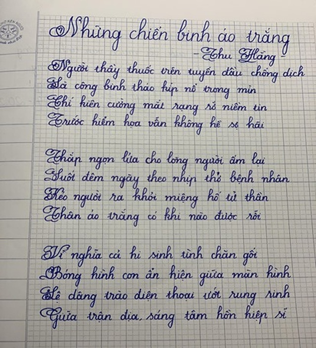 Học sinh Hà Tĩnh chế bài hát cổ động chống dịch Covid-19 - 4 Học sinh Hà Tĩnh chế bài hát cổ động chống dịch Covid-19 - 4