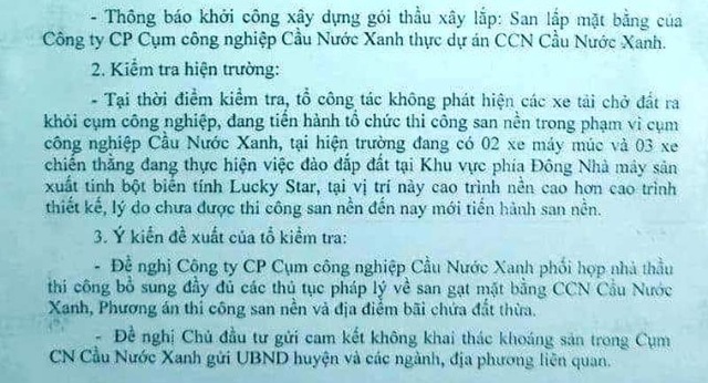 Đình chỉ vụ rầm rộ tẩu tán đất sét khỏi cụm công nghiệp tại Bình Định - 5 Đình chỉ vụ rầm rộ tẩu tán đất sét khỏi cụm công nghiệp tại Bình Định - 5