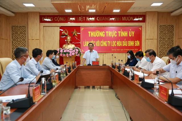 Tỉnh Quảng Ngãi đồng hành cùng BSR vượt bão kép Covid-19 và giá dầu giảm - 3 Tỉnh Quảng Ngãi đồng hành cùng BSR vượt bão kép Covid-19 và giá dầu giảm - 3