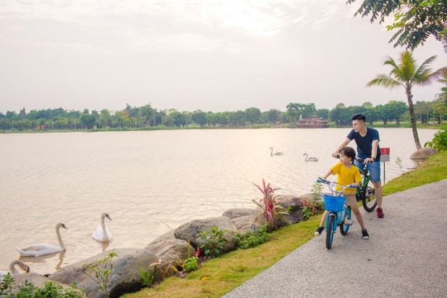 Khu đô thị tại Việt Nam có thiên nga, vịt trời đi lại tự nhiên trên đường như châu Âu - 7 Khu đô thị tại Việt Nam có thiên nga, vịt trời đi lại tự nhiên trên đường như châu Âu - 7