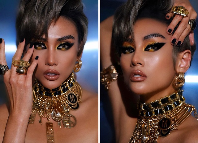 Hài hước hình ảnh Võ Hoàng Yến lên đồ dạ hội… đi đổ rác - 1 Hài hước hình ảnh Võ Hoàng Yến lên đồ dạ hội… đi đổ rác - 1