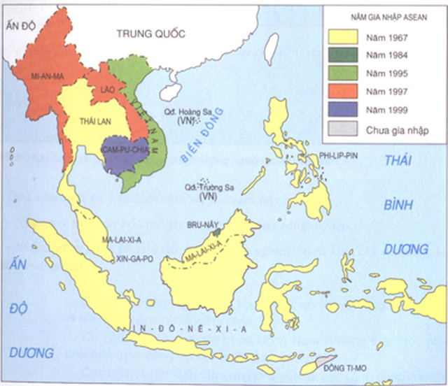 Việt Nam theo dõi sát tình hình phức tạp ở vùng biển các nước ASEAN
