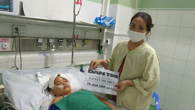 Bạn đọc Dân trí giúp cháu bé 9 tuổi bị xuất huyết não gần 70 triệu đồng - 2 Bạn đọc Dân trí giúp cháu bé 9 tuổi bị xuất huyết não gần 70 triệu đồng - 2