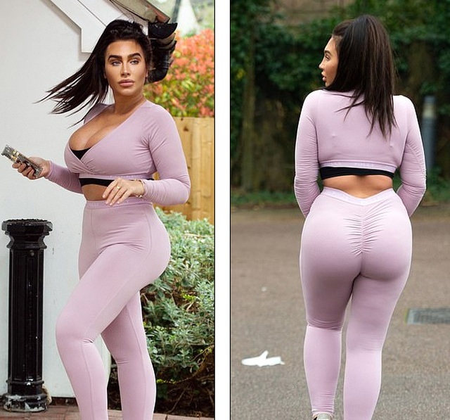 Lauren Goodger liên tục phủ nhận tin đồn tu sửa vòng ba - 4