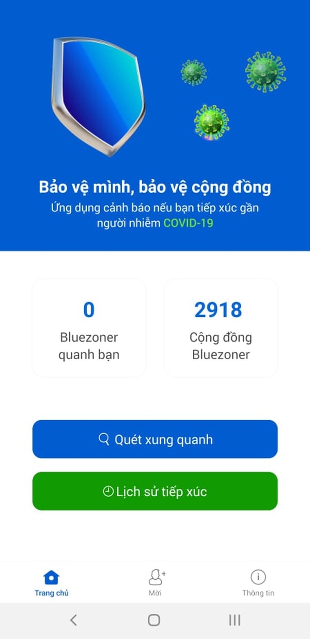 Hướng dẫn cài khẩu trang điện tử Bluezone - ứng dụng cảnh báo Covid-19 - 2