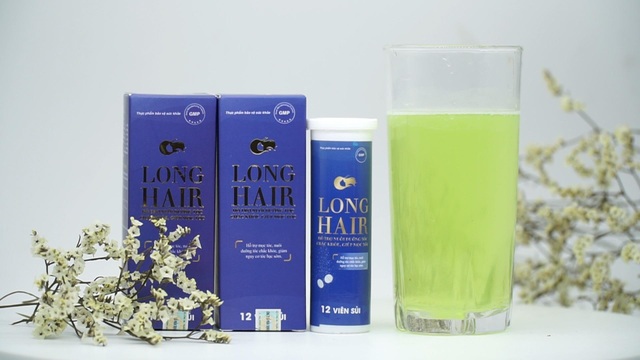 Viên sủi mọc tóc, hạn chế tóc bạc Long Hair - Bí quyết làm đẹp cho mái tóc của bạn - 4 Viên sủi mọc tóc, hạn chế tóc bạc Long Hair - Bí quyết làm đẹp cho mái tóc của bạn - 4