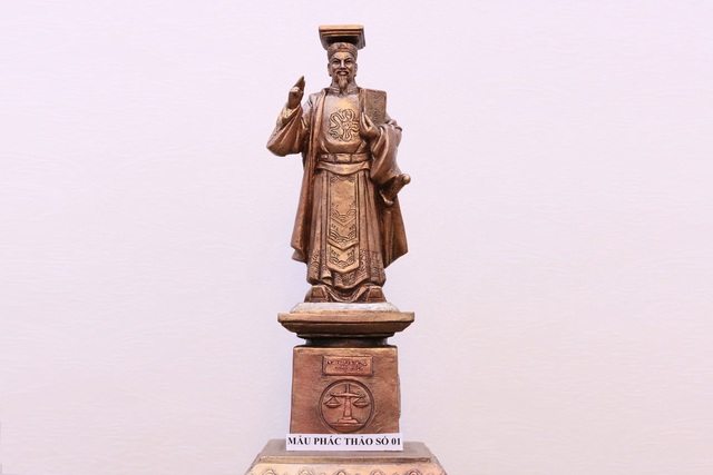 Ngành tòa án dựng tượng vua Lý Thái Tông làm biểu tượng công lý - 1 Ngành tòa án dựng tượng vua Lý Thái Tông làm biểu tượng công lý - 1