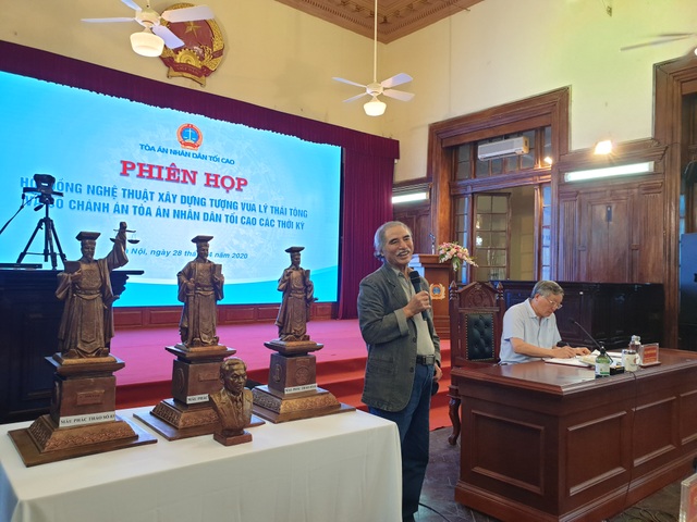 TAND Tối cao muốn dựng tượng các cố Chánh án trong khuôn viên trụ sở mới - 1 TAND Tối cao muốn dựng tượng các cố Chánh án trong khuôn viên trụ sở mới - 1