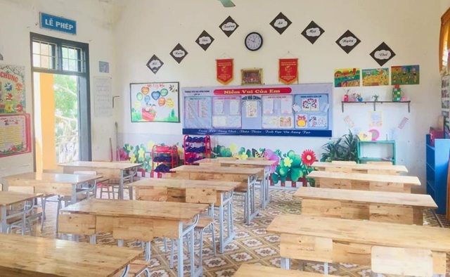Thầy, cô dọn trường lớp, vào tận bản dạy kỹ năng phòng dịch cho học sinh - 9 Thầy, cô dọn trường lớp, vào tận bản dạy kỹ năng phòng dịch cho học sinh - 9