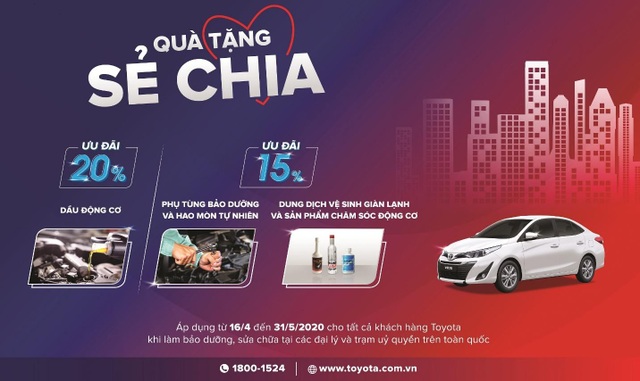 Sau ủng hộ 11,1 tỷ đồng chống dịch, Toyota tăng cường chăm sóc khách hàng - 2