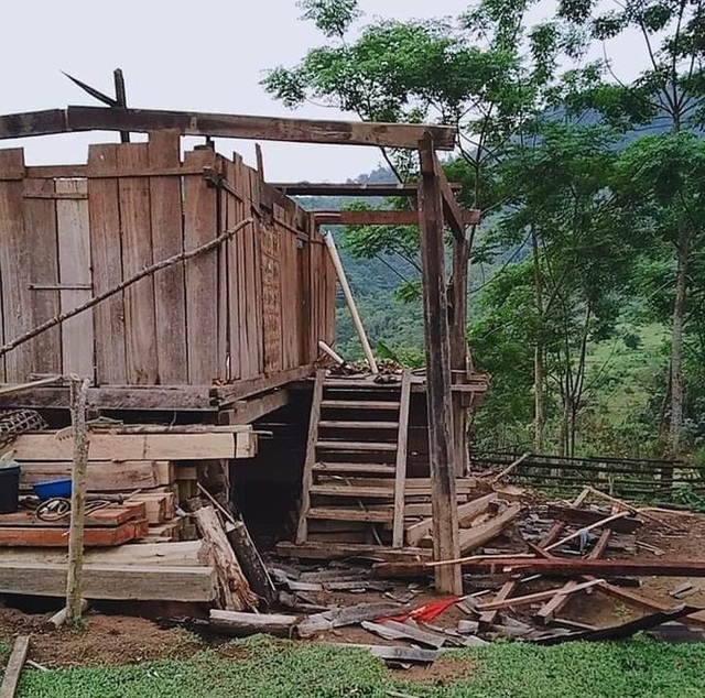 9 xã vùng biên thiệt nặng nề do lốc xoáy và mưa đá - 4 9 xã vùng biên thiệt nặng nề do lốc xoáy và mưa đá - 4