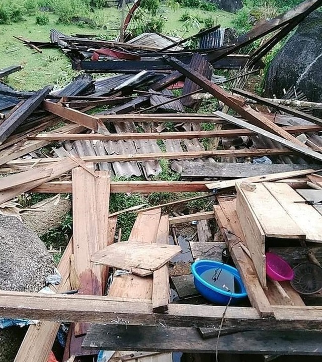 9 xã vùng biên thiệt nặng nề do lốc xoáy và mưa đá - 3 9 xã vùng biên thiệt nặng nề do lốc xoáy và mưa đá - 3