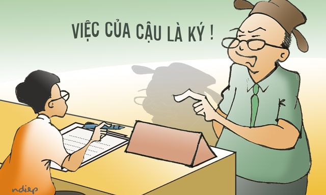 Có “nghề ký” nữa hay sao? - 1 Có “nghề ký” nữa hay sao? - 1