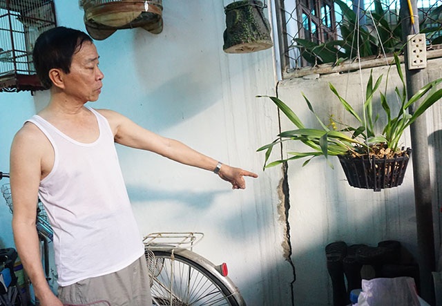 Dự án 20 tầng thi công, người dân có nhà không dám ở tại Nghệ An - 4 Dự án 20 tầng thi công, người dân có nhà không dám ở tại Nghệ An - 4