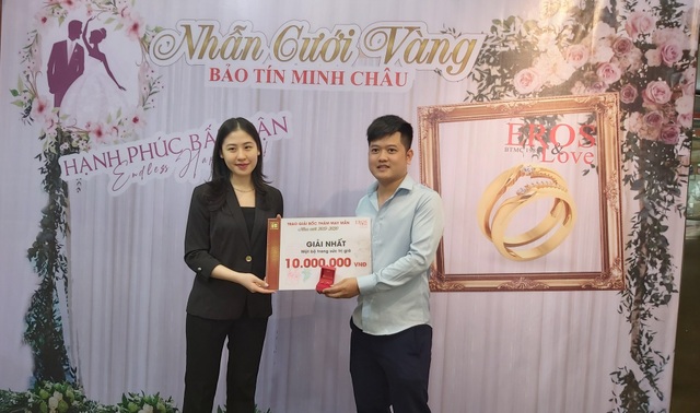 Mua trang sức cưới Bảo Tín Minh Châu trúng thưởng gấp 4 lần giá trị - 3 Mua trang sức cưới Bảo Tín Minh Châu trúng thưởng gấp 4 lần giá trị - 3