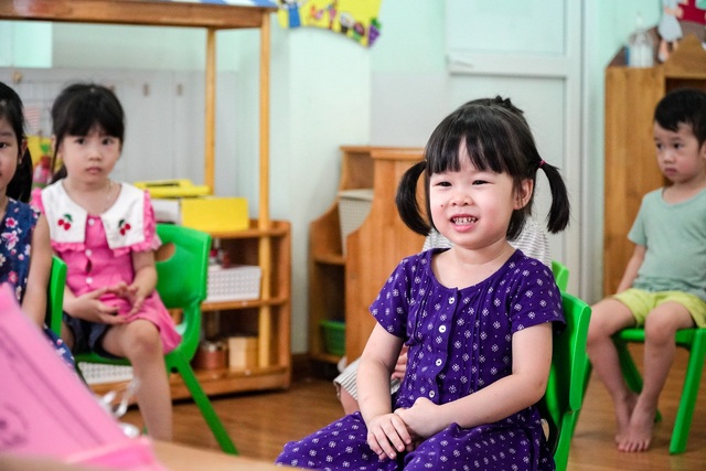 Tiết học phòng chống Covid-19 cho trẻ mầm non ở Hà Nội - 3 Tiết học phòng chống Covid-19 cho trẻ mầm non ở Hà Nội - 3