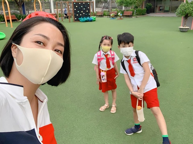 Sao Việt cho con đi học: người vẫn nặng lo âu, người nhớ con da diết - 3 Sao Việt cho con đi học: người vẫn nặng lo âu, người nhớ con da diết - 3