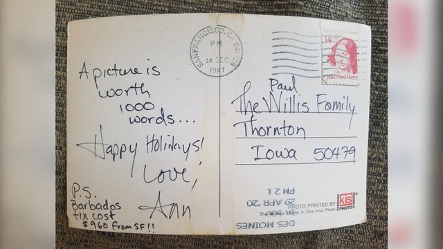 Hy hữu bưu điện Mỹ mất tới… 32 năm để gửi bưu thiếp - Ảnh minh hoạ 2