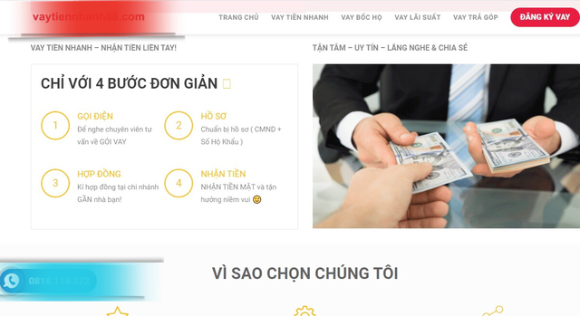 Ổ cho vay nóng online do người Trung Quốc cầm đầu, lãi suất…1000%/năm - 4 Ổ cho vay nóng online do người Trung Quốc cầm đầu, lãi suất…1000%/năm - 4