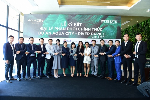 WeEstate ký kết cùng 12 đại lý để phân phối phân khu River Park 1 của Aqua City - 3