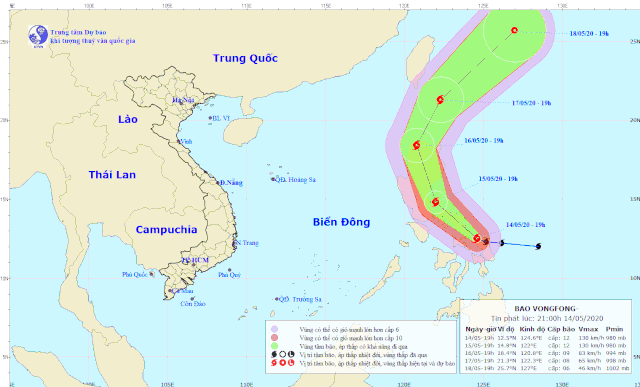 Bão Vongfong giật cấp 14 đổ bộ vào đất liền Philippines - 1 Bão Vongfong giật cấp 14 đổ bộ vào đất liền Philippines - 1