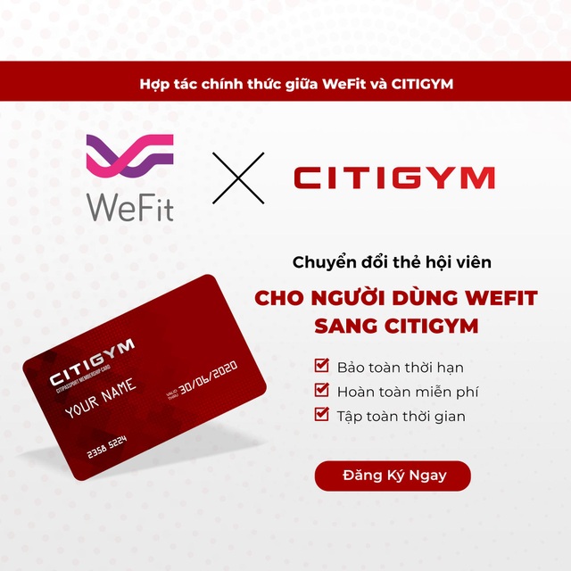 Wefit công bố chính thức đối tác hỗ trợ hội viên - 1 Wefit công bố chính thức đối tác hỗ trợ hội viên - 1