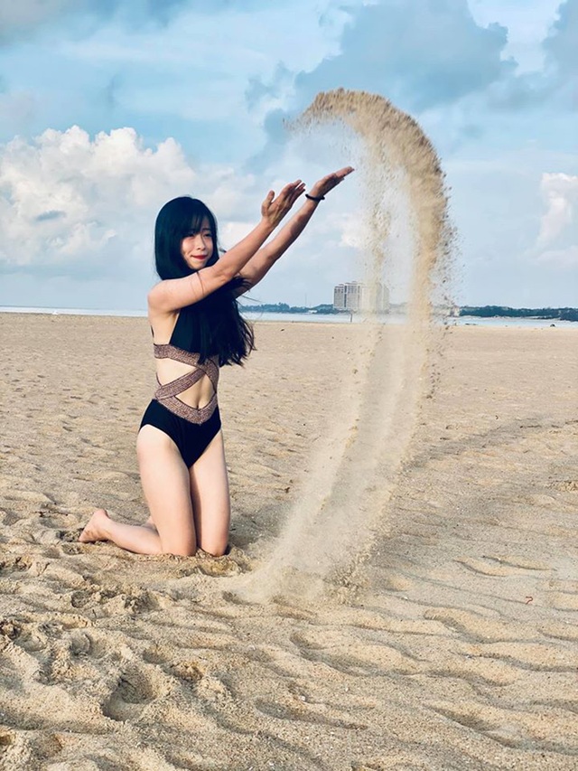 Hot girl Taekwondo Châu Tuyết Vân khoe hình bikini gợi cảm - 7