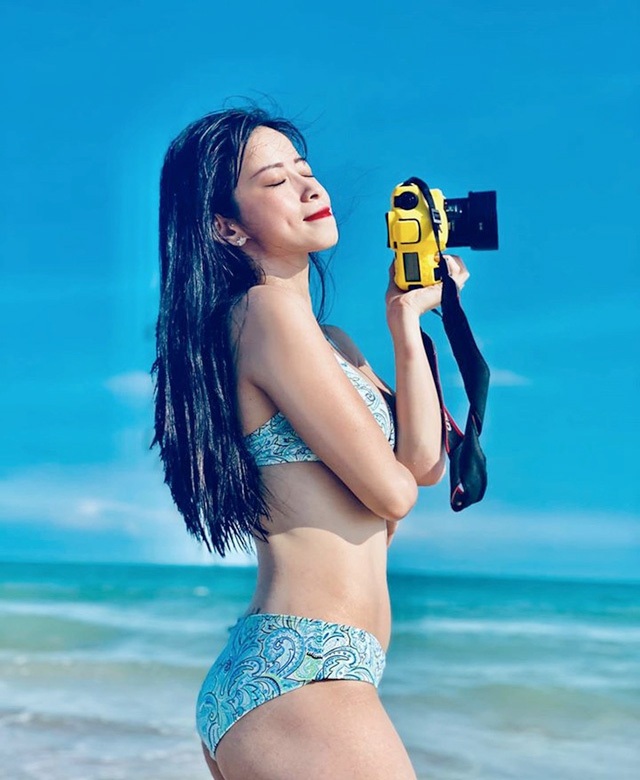 Hot girl Taekwondo Châu Tuyết Vân khoe hình bikini gợi cảm - 1