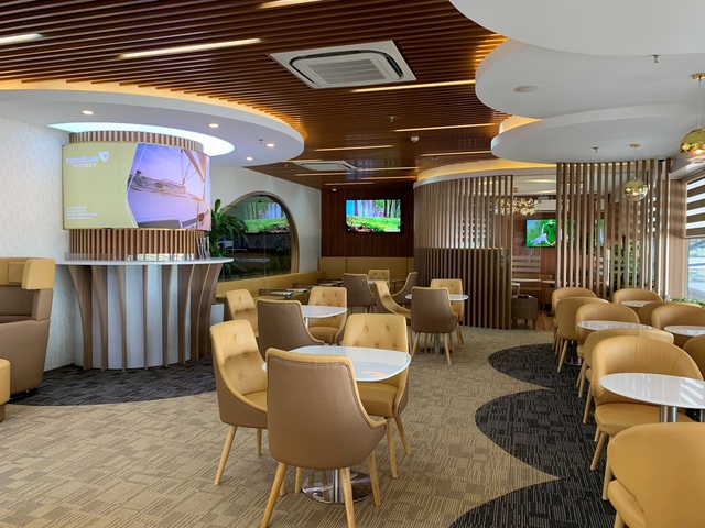 Vietcombank chính thức khai trương phòng chờ Vietcombank Priority Lounge tại Sân bay Quốc tế Nội Bài - 1 Vietcombank chính thức khai trương phòng chờ Vietcombank Priority Lounge tại Sân bay Quốc tế Nội Bài - 1