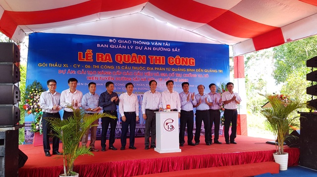 Sửa chữa, nâng cấp 15 cầu đường sắt yếu tại Quảng Trị, Quảng Bình - 3 Sửa chữa, nâng cấp 15 cầu đường sắt yếu tại Quảng Trị, Quảng Bình - 3