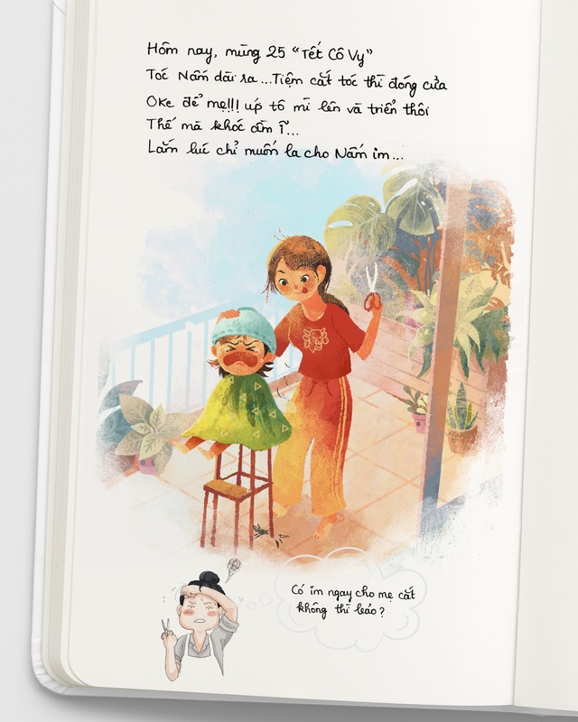 Bộ tranh “Nhật ký của mẹ” gây sốt cộng đồng mạng - 5 Bộ tranh “Nhật ký của mẹ” gây sốt cộng đồng mạng - 5