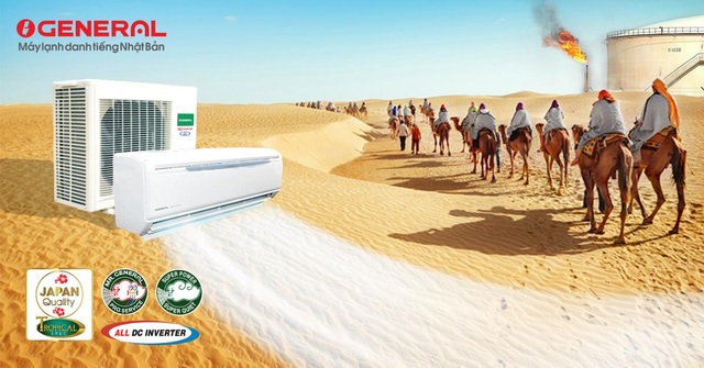 Điều hòa General All DC Inverter cao cấp vượt trội so với các sản phẩm cùng phân khúc trên thị trường - 4 Điều hòa General All DC Inverter cao cấp vượt trội so với các sản phẩm cùng phân khúc trên thị trường - 4