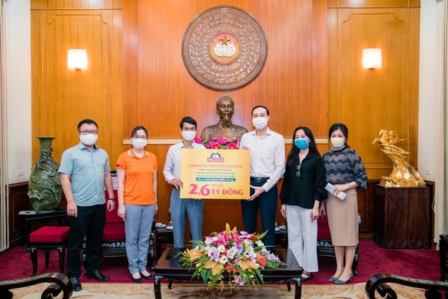 2,6 tỷ đồng do nhãn hàng Meizan ủng hộ đến tay người dân 10 tỉnh miền Trung - 4 2,6 tỷ đồng do nhãn hàng Meizan ủng hộ đến tay người dân 10 tỉnh miền Trung - 4