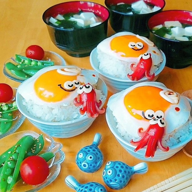 Những tác phẩm trứng rán siêu đáng yêu - 4 Những tác phẩm trứng rán siêu đáng yêu - 4
