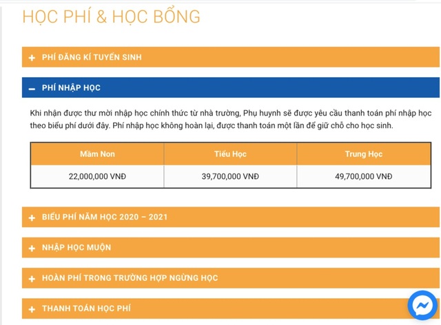 Chóng mặt với hàng loạt phụ phí ở trường quốc tế - 3 Chóng mặt với hàng loạt phụ phí ở trường quốc tế - 3