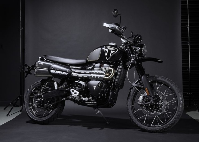 Cận cảnh hàng hiếm Triumph Scrambler 1200 Bond Edition 2020 - 1