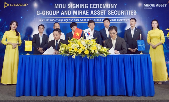 Tập đoàn G-Group ký kết hợp tác chiến lược với Công ty Chứng khoán Mirae Asset - 2 Tập đoàn G-Group ký kết hợp tác chiến lược với Công ty Chứng khoán Mirae Asset - 2