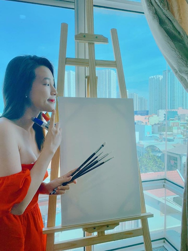 Sắp sinh con cho chồng Tây, Á hậu Hoàng Oanh vẫn xinh đẹp rạng ngời - 11 Sắp sinh con cho chồng Tây, Á hậu Hoàng Oanh vẫn xinh đẹp rạng ngời - 11