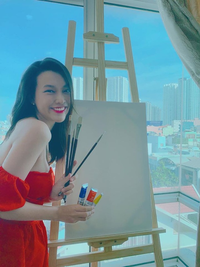 Sắp sinh con cho chồng Tây, Á hậu Hoàng Oanh vẫn xinh đẹp rạng ngời - 12 Sắp sinh con cho chồng Tây, Á hậu Hoàng Oanh vẫn xinh đẹp rạng ngời - 12