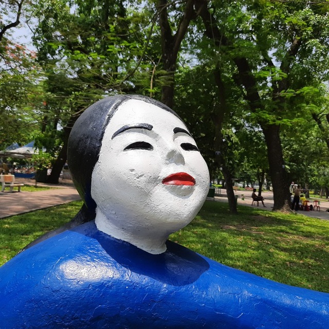 Giới mỹ thuật “sốc nặng” trước việc sơn lại tượng ở Công viên Thống Nhất - 2