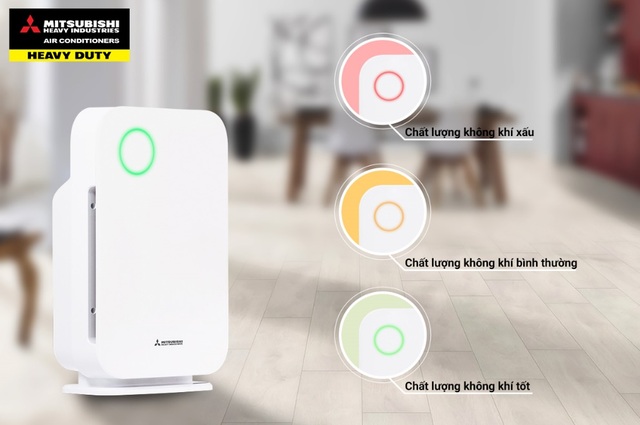 Ra mắt máy lọc không khí cao cấp Mitsubishi Heavy MH32A lọc được bụi mịn 1.0 PM - 1 Ra mắt máy lọc không khí cao cấp Mitsubishi Heavy MH32A lọc được bụi mịn 1.0 PM - 1