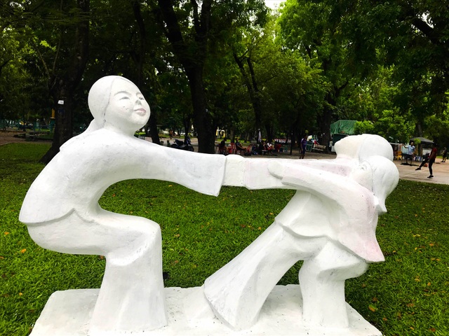 Hội Mỹ thuật Việt Nam lên tiếng về vụ sơn lại tượng ở Công viên Thống Nhất - Ảnh minh hoạ 4