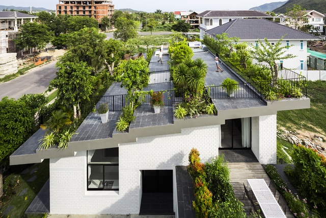 Biệt thự “độc nhất, vô nhị” trồng cả rừng cây trên mái nhà ở Nha Trang - 11