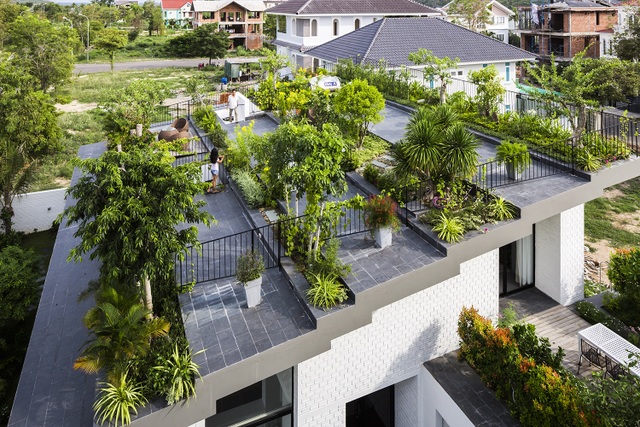 Biệt thự “độc nhất, vô nhị” trồng cả rừng cây trên mái nhà ở Nha Trang - 3 Biệt thự “độc nhất, vô nhị” trồng cả rừng cây trên mái nhà ở Nha Trang - 3