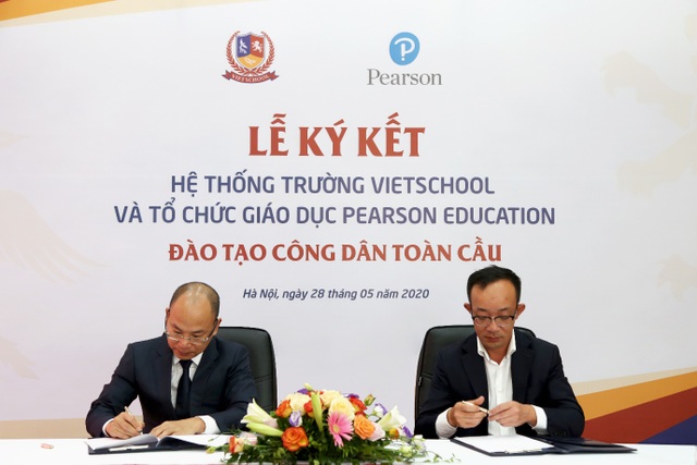 Trường Vietschool hợp tác toàn diện với Tổ chức giáo dục Pearson Education - 2 Trường Vietschool hợp tác toàn diện với Tổ chức giáo dục Pearson Education - 2