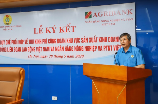 Agribank và Tổng Liên đoàn Lao động Việt Nam ký kết Quy chế hợp tác toàn diện - 2 Agribank và Tổng Liên đoàn Lao động Việt Nam ký kết Quy chế hợp tác toàn diện - 2
