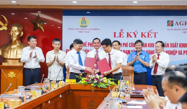 Agribank và Tổng Liên đoàn Lao động Việt Nam ký kết Quy chế hợp tác toàn diện - 3 Agribank và Tổng Liên đoàn Lao động Việt Nam ký kết Quy chế hợp tác toàn diện - 3