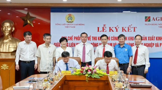 Agribank và Tổng Liên đoàn Lao động Việt Nam ký kết Quy chế hợp tác toàn diện - 4 Agribank và Tổng Liên đoàn Lao động Việt Nam ký kết Quy chế hợp tác toàn diện - 4