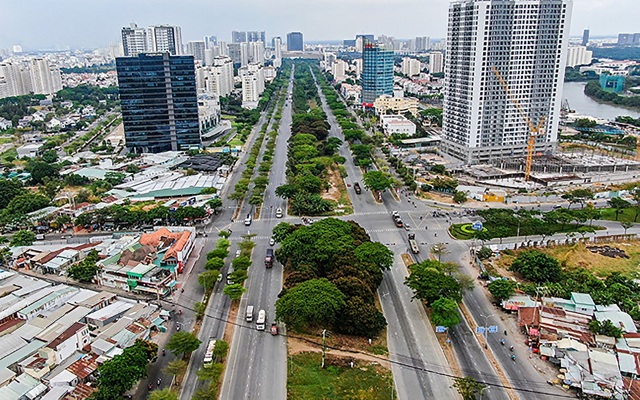 Đại đô thị Nam Sài Gòn “lăm le” vượt mặt khu Đông - 1 Đại đô thị Nam Sài Gòn “lăm le” vượt mặt khu Đông - 1